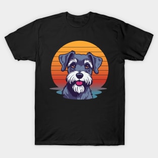 cool schnauzer dog owner cute ideas birthday T-Shirt